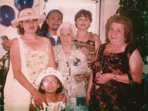 5 Generations of strong, determined women